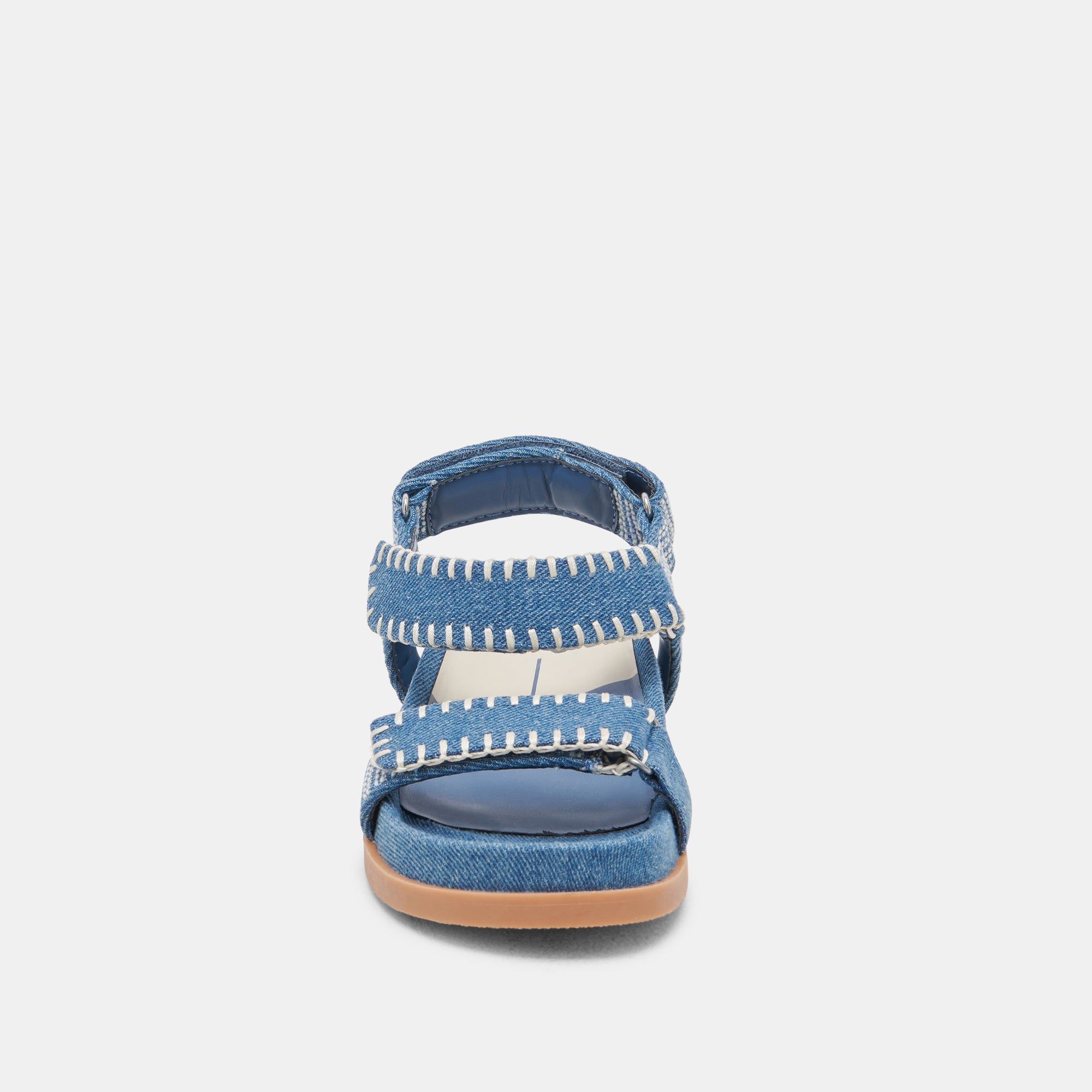 SENORA Women's Blue Denim Sandals - Comfortable Casual Summer Shoes for Beach, Walking, and Outdoor Activities