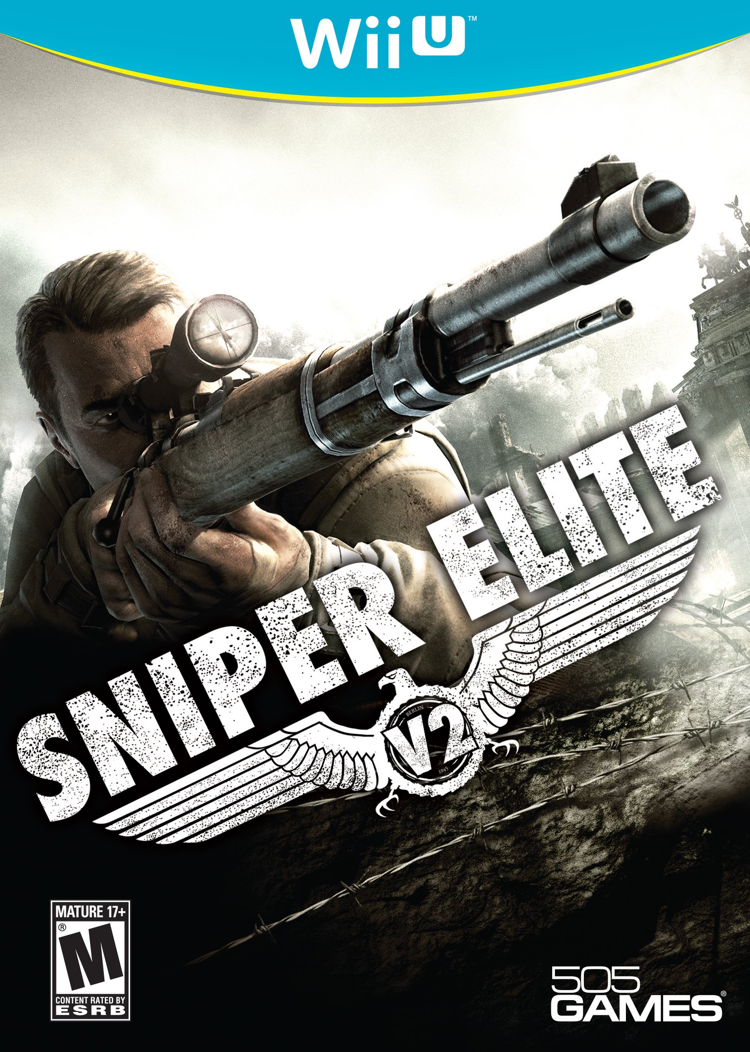 Sniper Elite V2 for Nintendo Wii U - WWII Sniper Shooting Game | Stealth Action Adventure | Perfect for Gamers & Military Strategy Enthusiasts