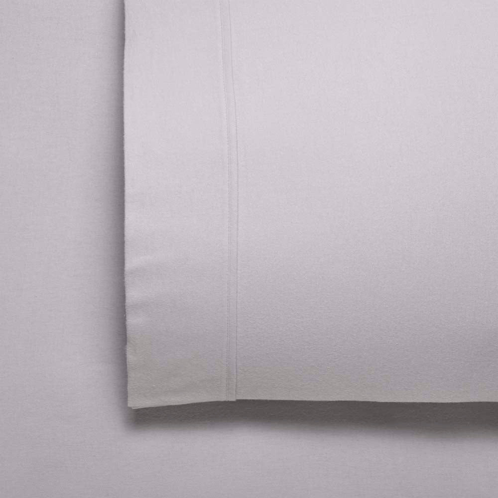 Premium Fletcher Cotton Flannelette Sheet Set - Stone Color | Split King 50cm Bed - Ultra Soft & Breathable Bedding for Cozy Winter Nights