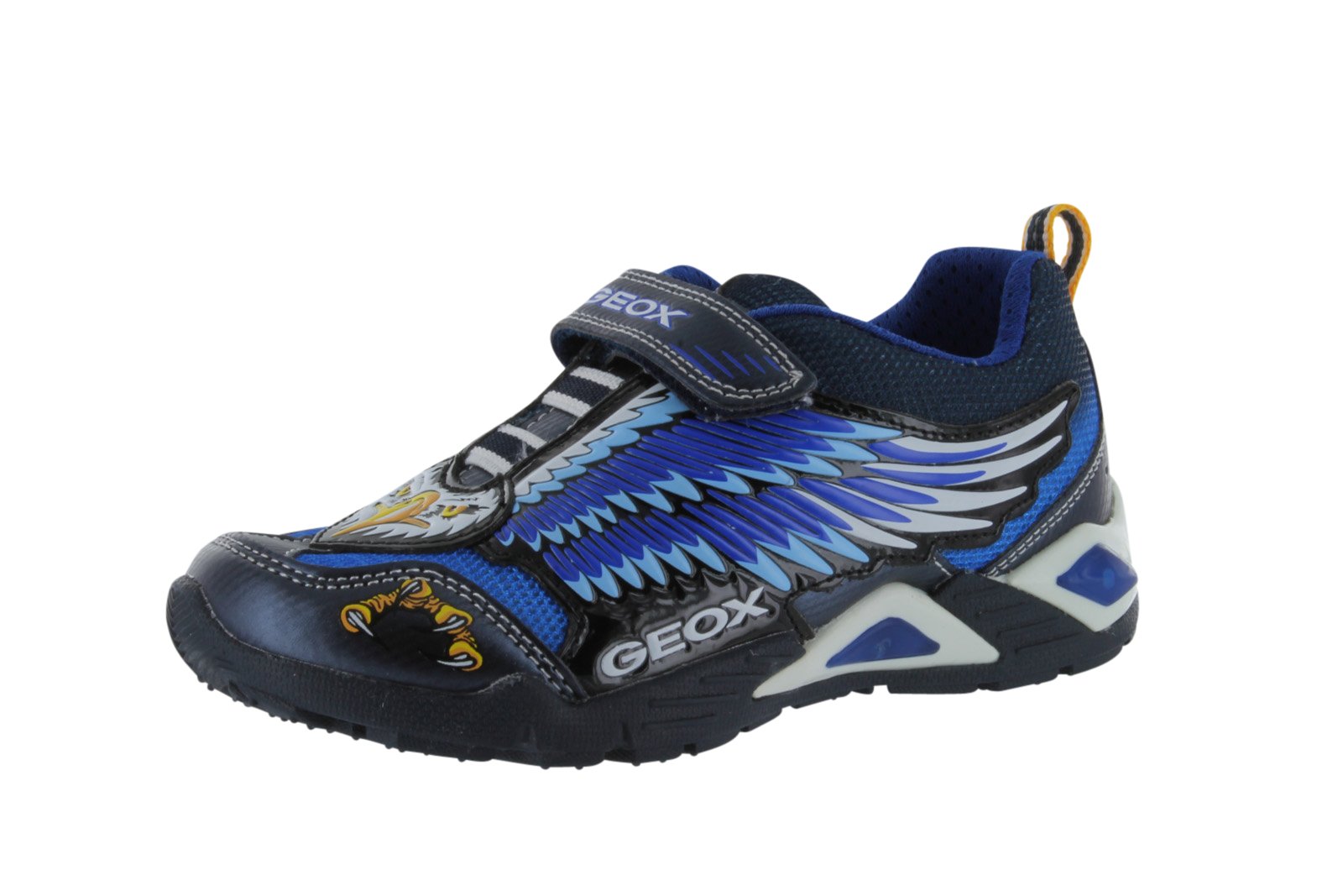 Geox Boys Supreme A Sneakers - Breathable & Comfortable Kids Shoes for School, Play & Everyday Wear | Lightweight & Durable Sneakers for Active Boys