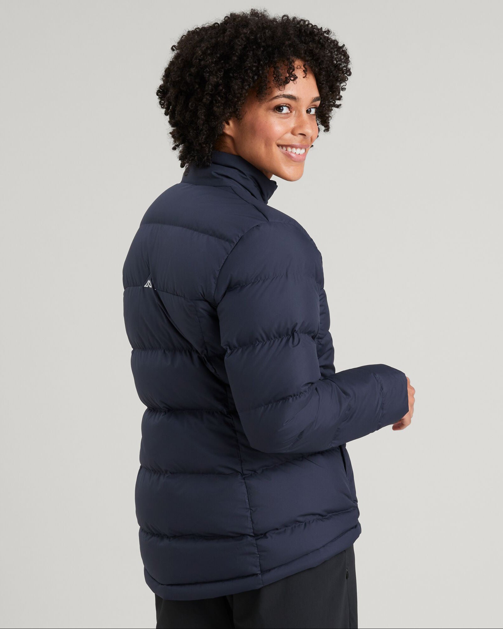 Women's Epiq Down Jacket - Waterproof Winter Coat with Hood, Lightweight Warm Puffer Jacket for Cold Weather (Midnight Navy) - Perfect for Skiing, Hiking & Outdoor Activities