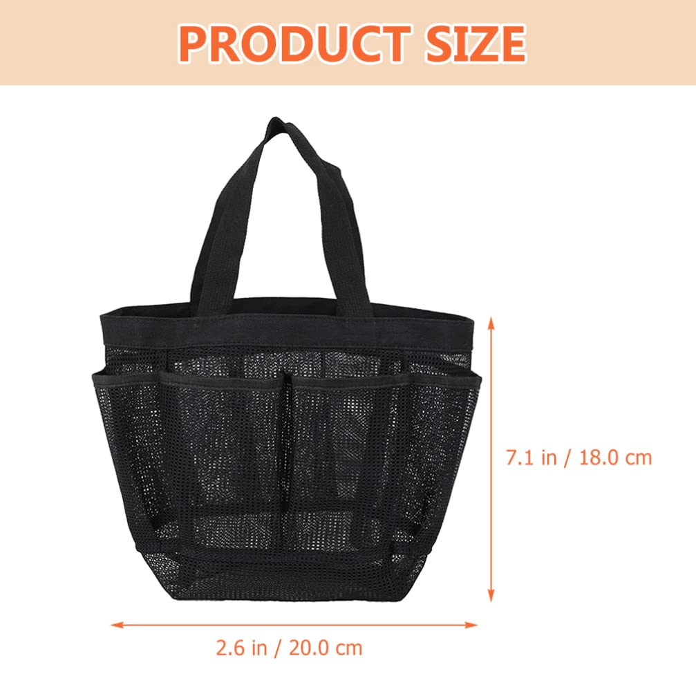 DOITOOL Large Mesh Beach Tote Bag for Women - Waterproof Travel Handbag, Shell Collecting & Cosmetic Organizer - Perfect for Beach Trips, Poolside, Vacation & Gym Essentials Storage