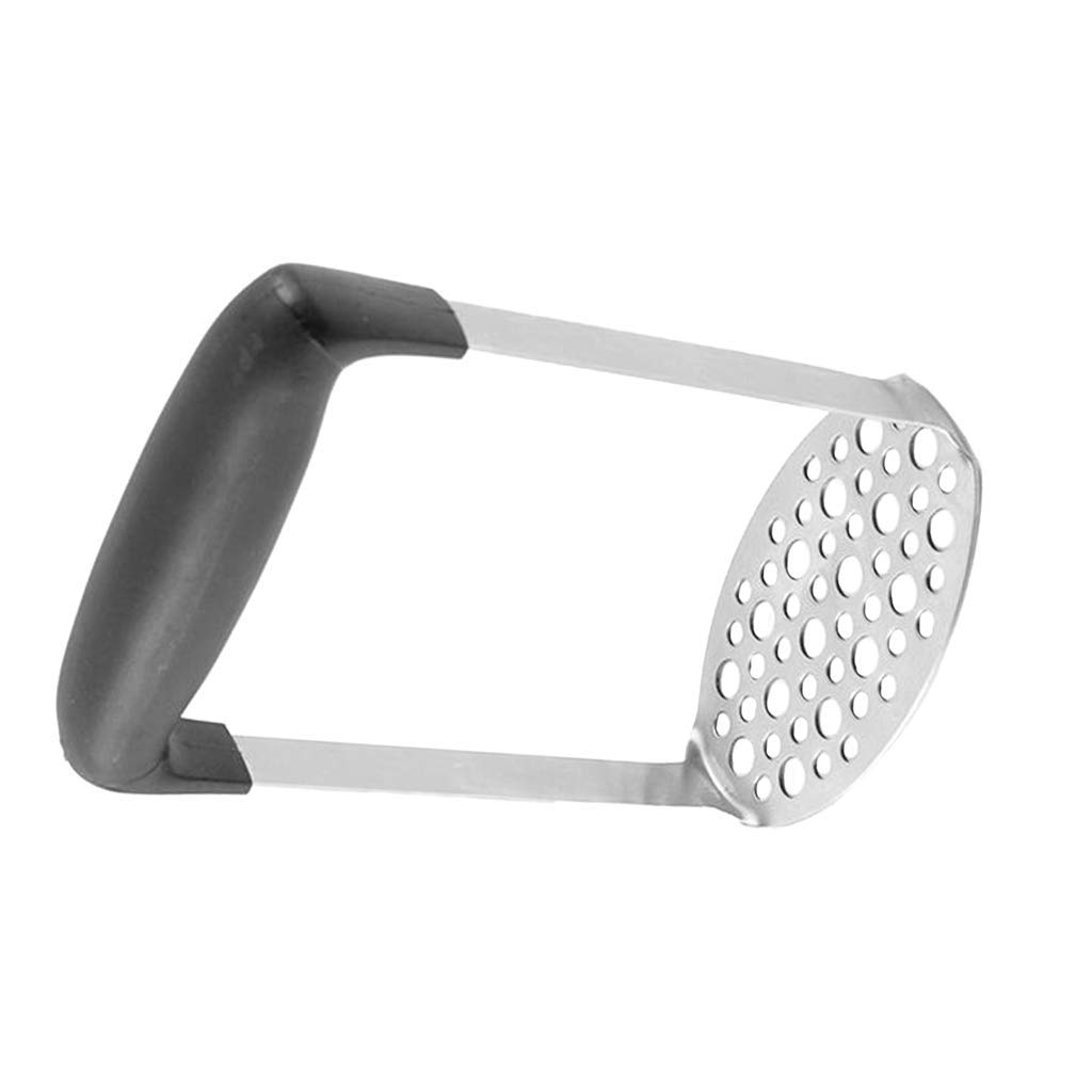 Stainless Steel Potato Masher & Press - Durable Kitchen Tool for Smooth Mashed Potatoes, Perfect for Home Cooking, Dining & Meal Prep