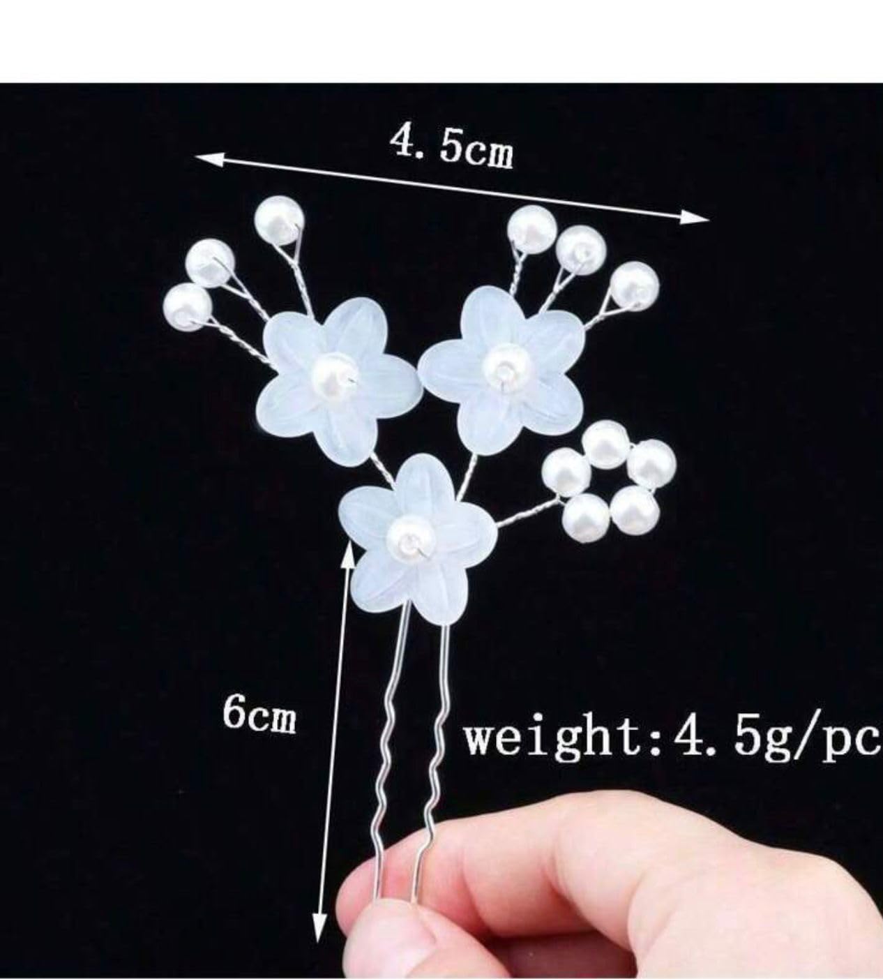 BELICIA 3-Piece Crystal Bridal Hair Accessories Set - Handmade Rhinestone Wedding Hairpins for Women, Bridesmaids & Girls (Silver) | Perfect for Weddings, Prom, Parties & Special Occasions