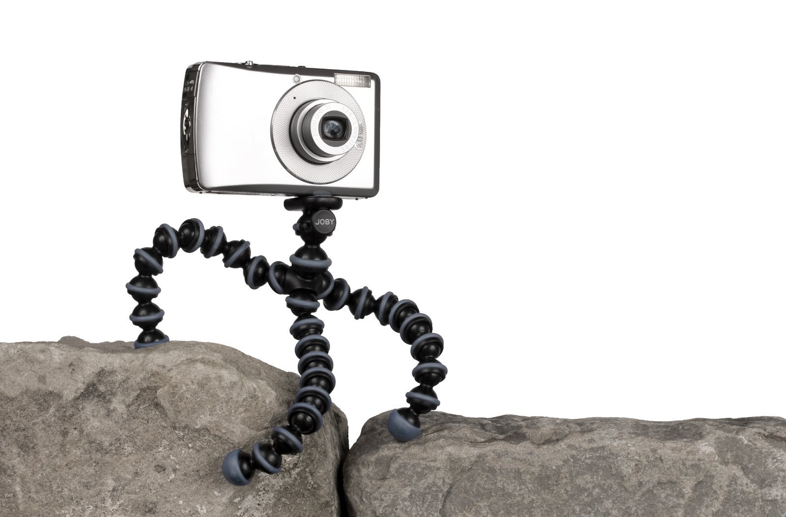 JOBY JB01249-0EN GorillaPod Original Flexible Tripod Stand for Compact Digital Cameras - Portable & Adjustable Camera Mount for Travel, Vlogging & Outdoor Photography (Charcoal)
