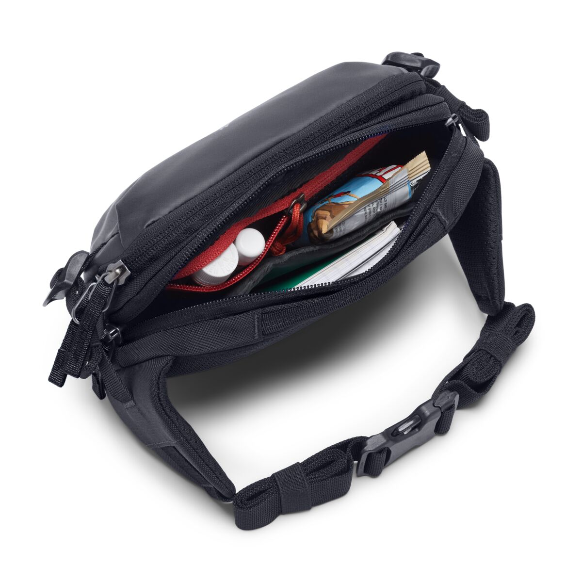 Cotopaxi Allpa X 1.5L Hip Pack - Water-Resistant Waist Bag for Travel, Hiking & Everyday Use - Black
