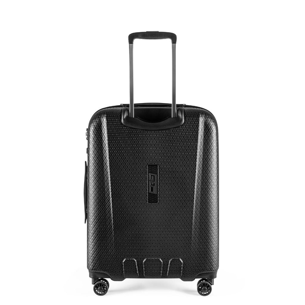 Epic GTO 5.0 26-Inch Medium Expandable Hardside Suitcase with Spinner Wheels - Frozen Black | Perfect for Business Travel & Weekend Getaways