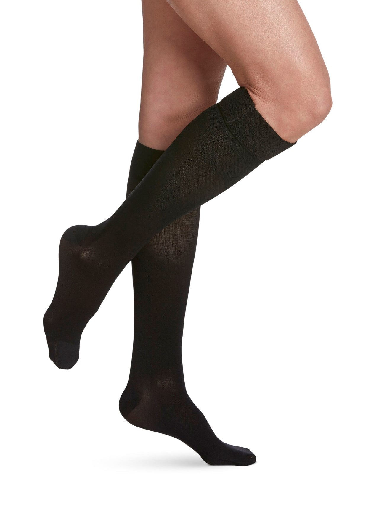 Sigvaris Opaque Calf 30-40 mmHg Women's Compression Stockings for Varicose Veins & Swelling Relief - Perfect for Travel, Nursing & Everyday Comfort