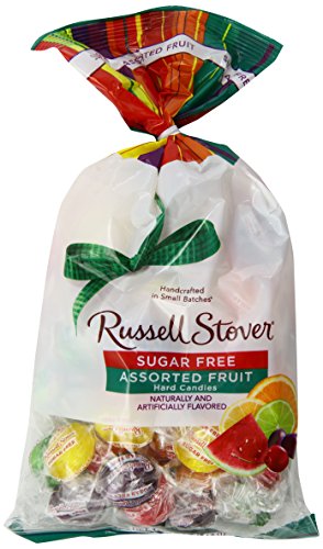 Russell Stover Sugar-Free Hard Candies - Assorted Fruit Flavors (36oz, Pack of 3) | Stevia Sweetened Individually Wrapped Candies | Keto-Friendly, Diabetic-Friendly Snack for Office, Travel & Gift Giving