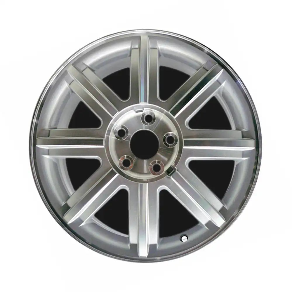 18 Inch Ford 500 Wheel Replacement - Machined Silver Replica Rim 3581 | Perfect for Car Upgrades, Restoration & Custom Builds