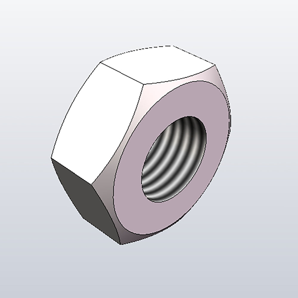 BG1600S 70 Hex Nut M12 (Right Hand Thread) - Heavy Duty Fastener for Construction, Machinery & Automotive Repair