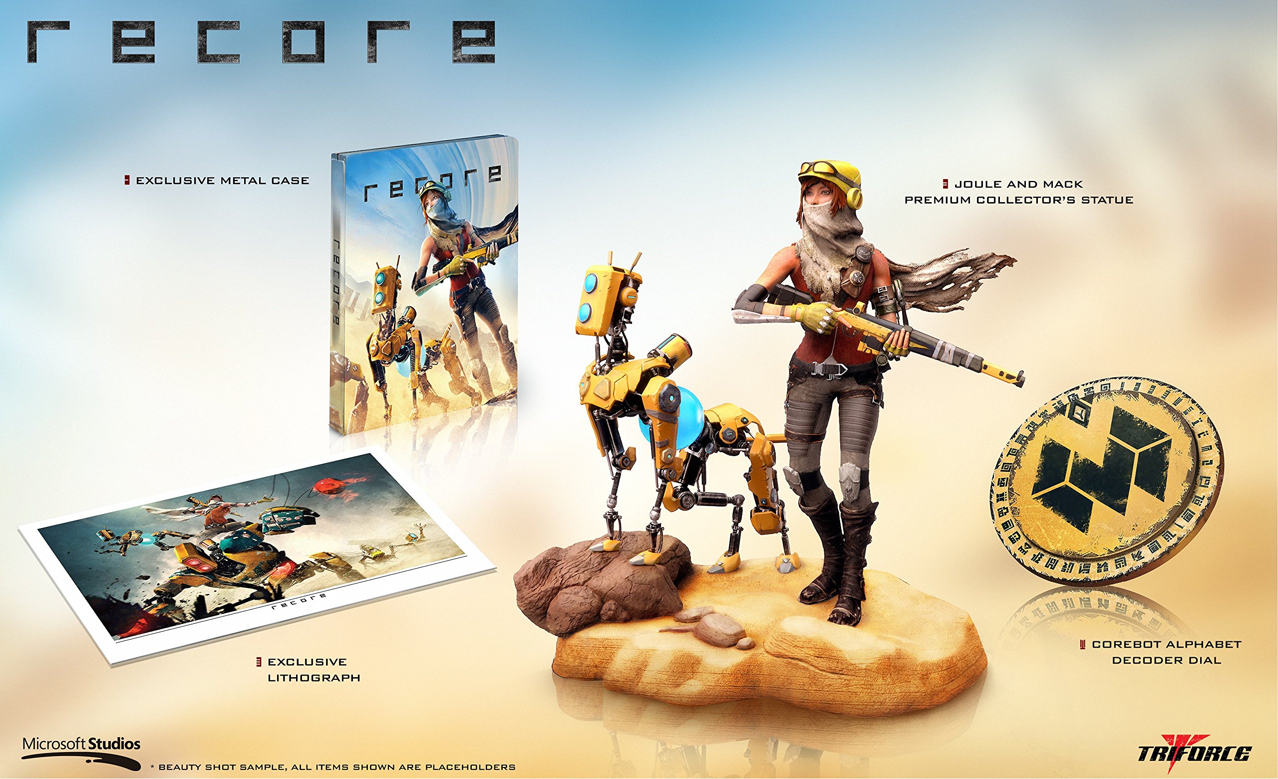 ReCore Collectors Edition - Xbox One Game | Action-Adventure RPG | Explore Far Eden & Battle Robots | Perfect for Fans of Sci-Fi & Open-World Gaming