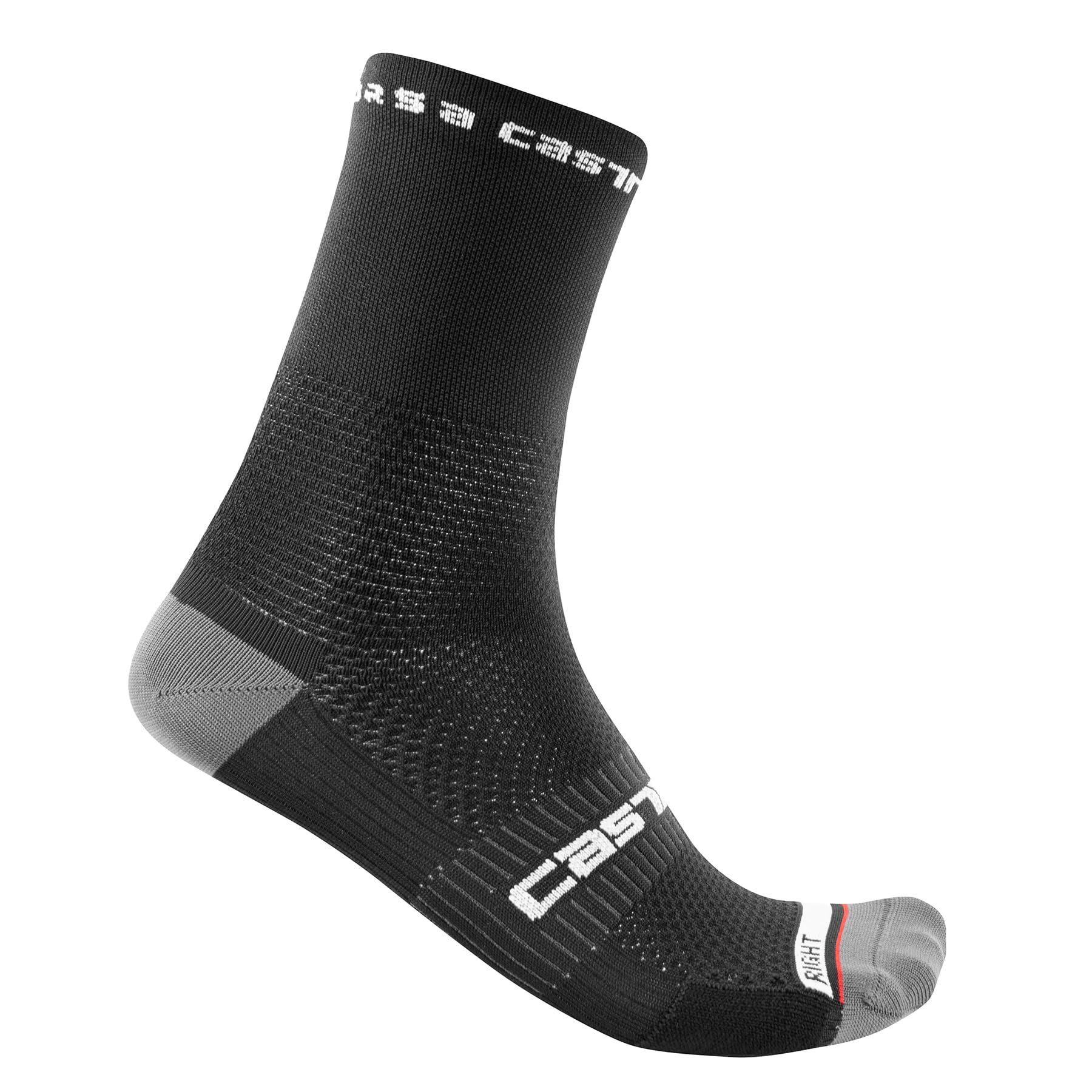 CASTELLI Men's Rosso Corsa Pro 15 Cycling Socks - High-Performance Breathable Bike Socks for Road Racing & Training (Pack of 1) - Perfect for Competitive Cyclists & Endurance Riders