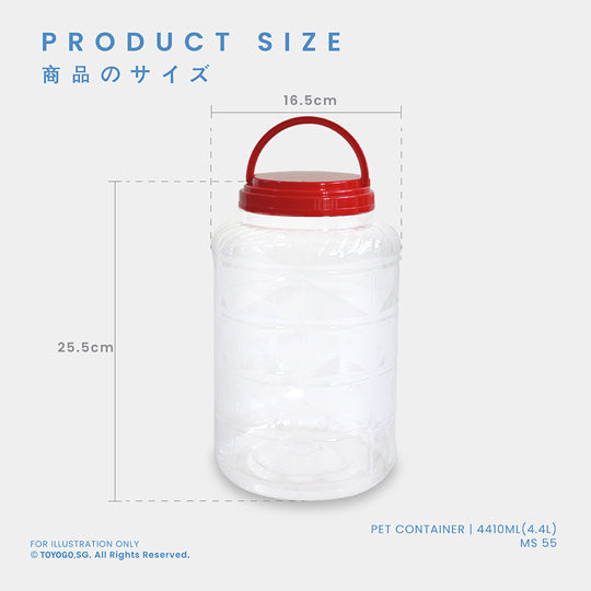 12 Pack PET Plastic Containers with Lids - Airtight Food Storage Jars for Kitchen Pantry Organization (J55D MS55 21) - Perfect for Storing Dry Goods, Snacks & Meal Prep
