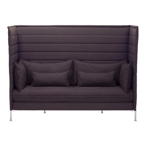 Alcove Highback Sofa - Two Seater Loveseat for Small Spaces | Modern Living Room Furniture for Apartments & Cozy Homes