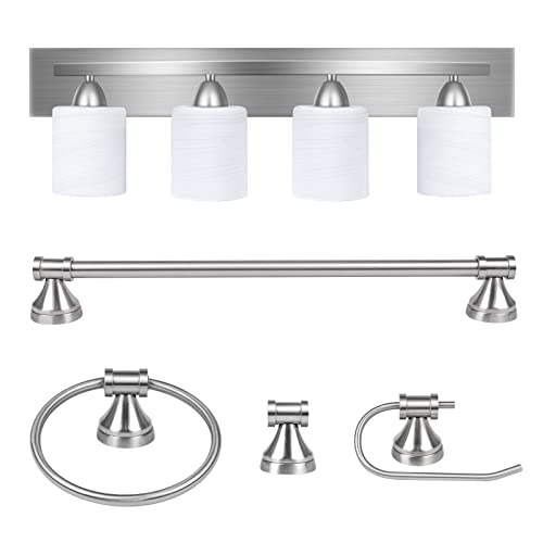 ‎Brushed Nickel-4-Light