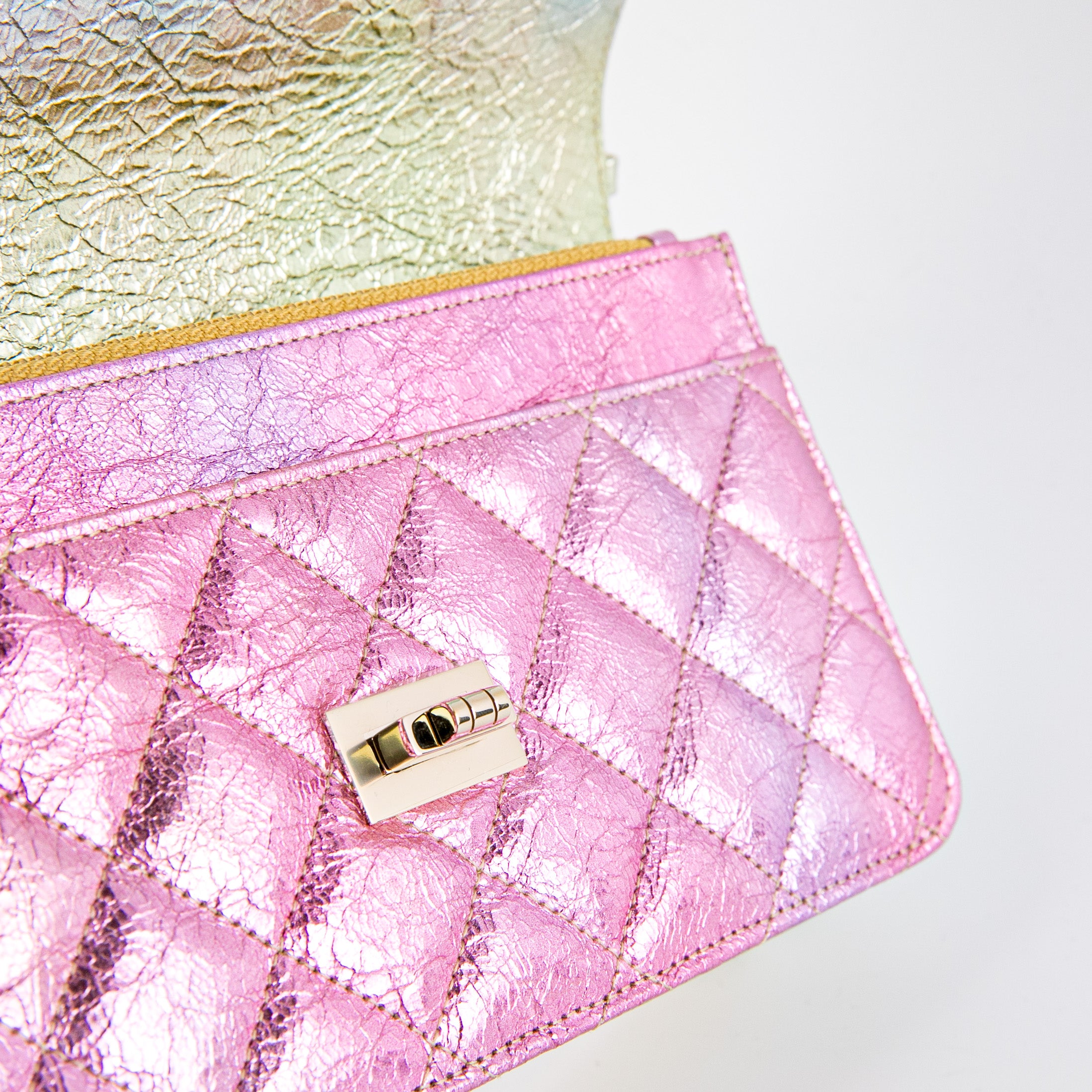 Chanel 20A Rissue Wallet On Chain WOC Rainbow - Luxury Crossbody Bag for Women, Fashionable Evening Clutch with Chain Strap - Perfect for Parties, Date Nights & Special Occasions