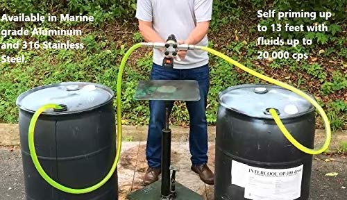 Zuwa 1 Inch Drill Pump Hose Kit - High Flow Water Transfer Attachment for Drills - Perfect for Aquariums, Pools, and Flood Cleanup