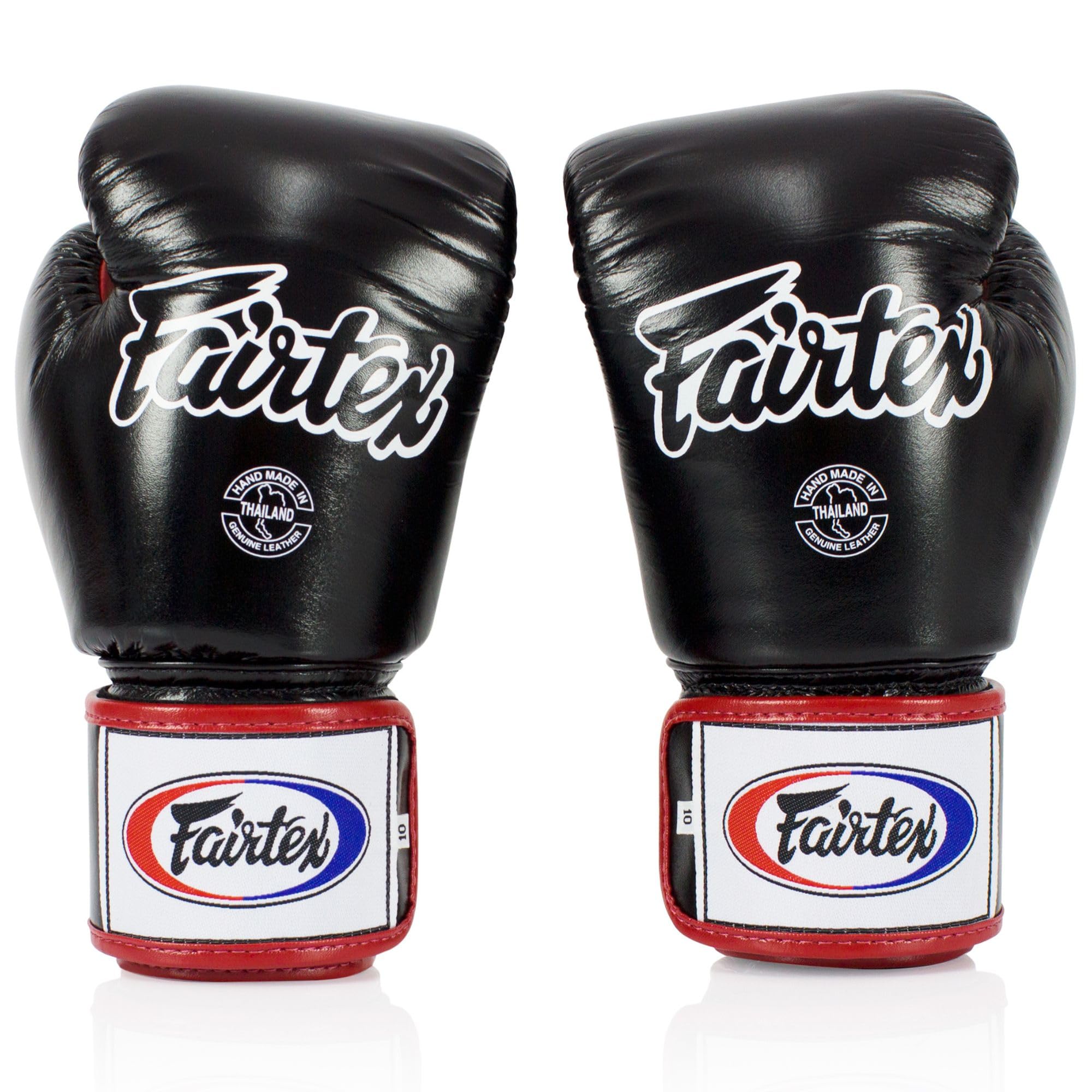 Fairtex BGV1 Muay Thai Boxing Gloves for Men, Women & Kids - Premium Training & Sparring MMA Gloves for Martial Arts - Lightweight, Shock Absorbent Punching Gloves for Kickboxing, Fitness & Self Defense Training