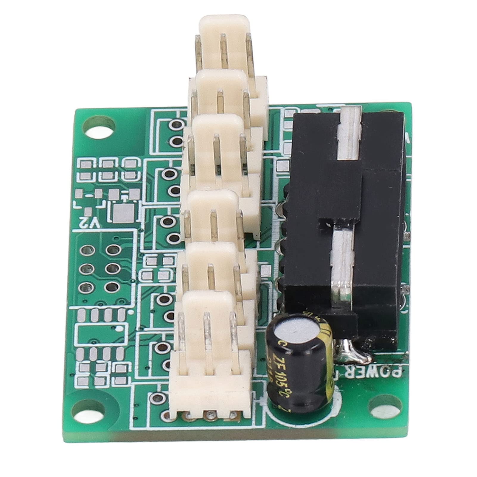 FC-D012-P000 Fan Hub with Air Volume Adjustment - High Performance Cooling Controller for PC & Industrial Computer Cases | Perfect for Gaming Rigs, Workstations & Server Cooling Systems