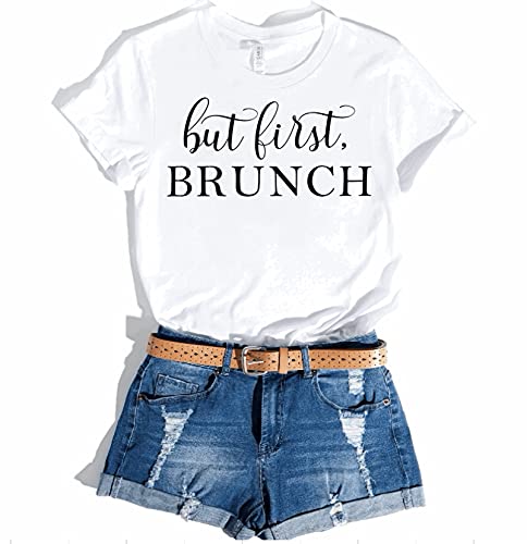 Stylish Brunch & Wine Lover T-Shirt - Perfect for Weekend Brunches, Wine Tasting & Champagne Parties - Funny & Trendy Apparel for Women & Men