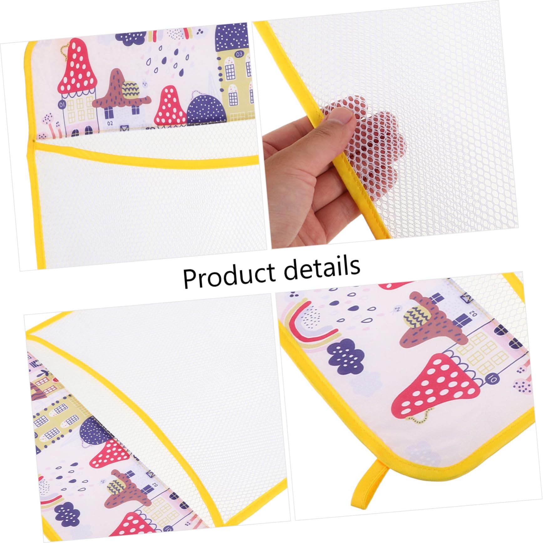 FOYTOKI Multi-Functional Bath Toys Organizer - Wall Mounted Storage Bag & Mesh Net for Boys and Girls - Waterproof Toy Holder for Bathtub - Easy to Clean - Perfect for Bathroom Organization and Kids' Bath Time Fun
