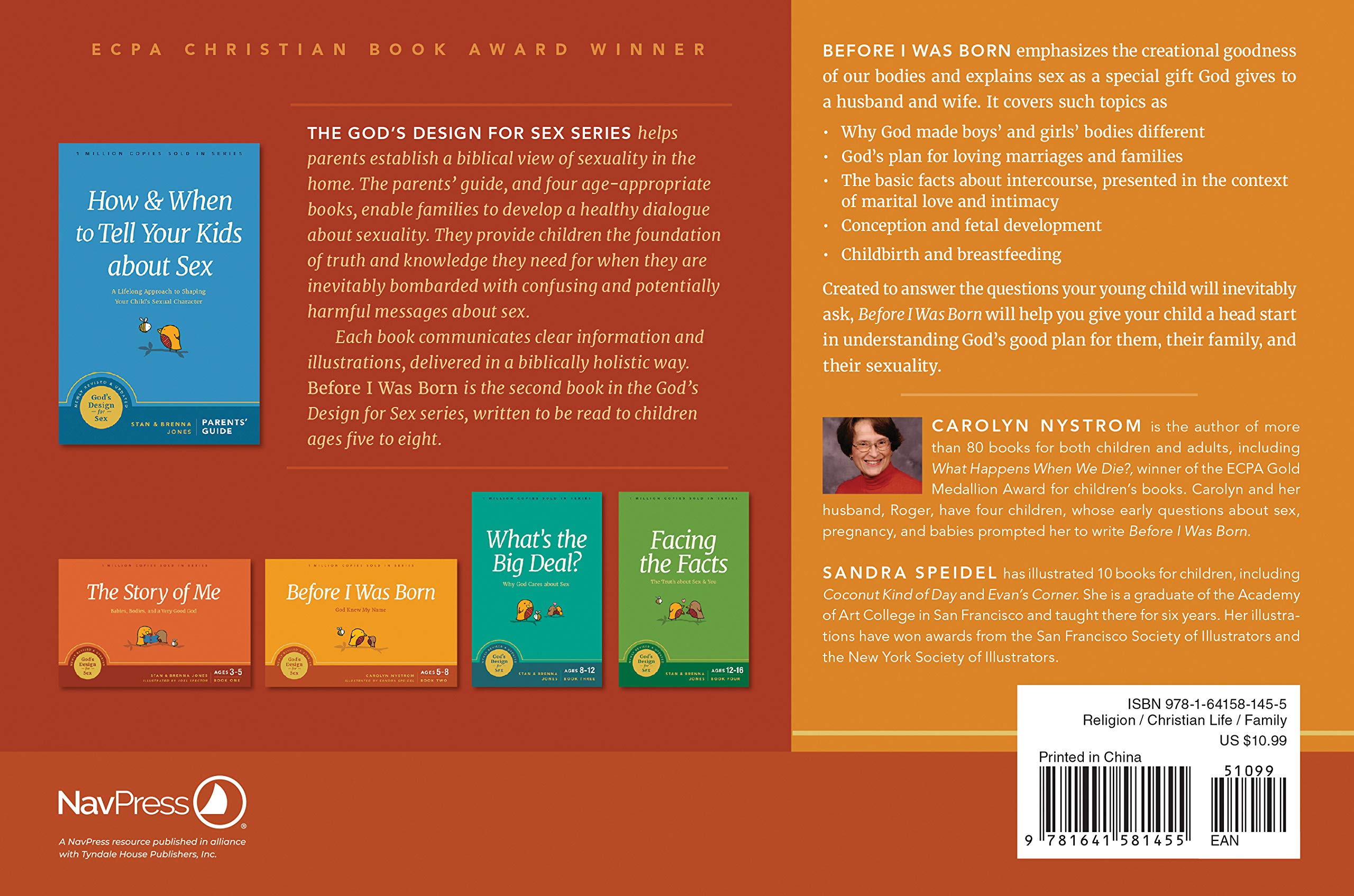 Before I Was Born: God Knew My Name - Christian Children's Book About God's Design for Sex | Perfect for Sunday School, Family Devotions & Teaching Biblical Values