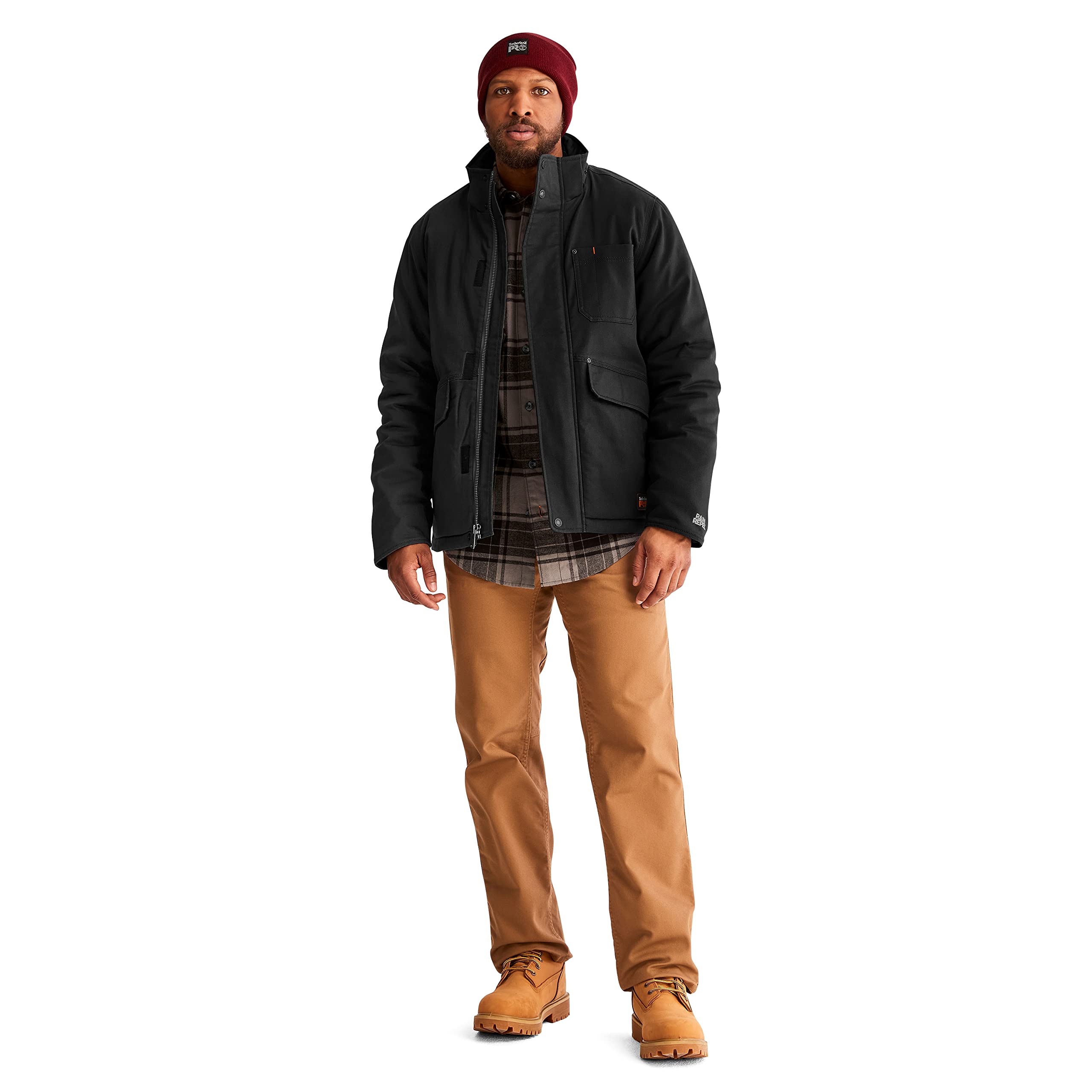 Timberland Men's Insulated Hooded Jacket - Winter Warm & Outdoor Wear