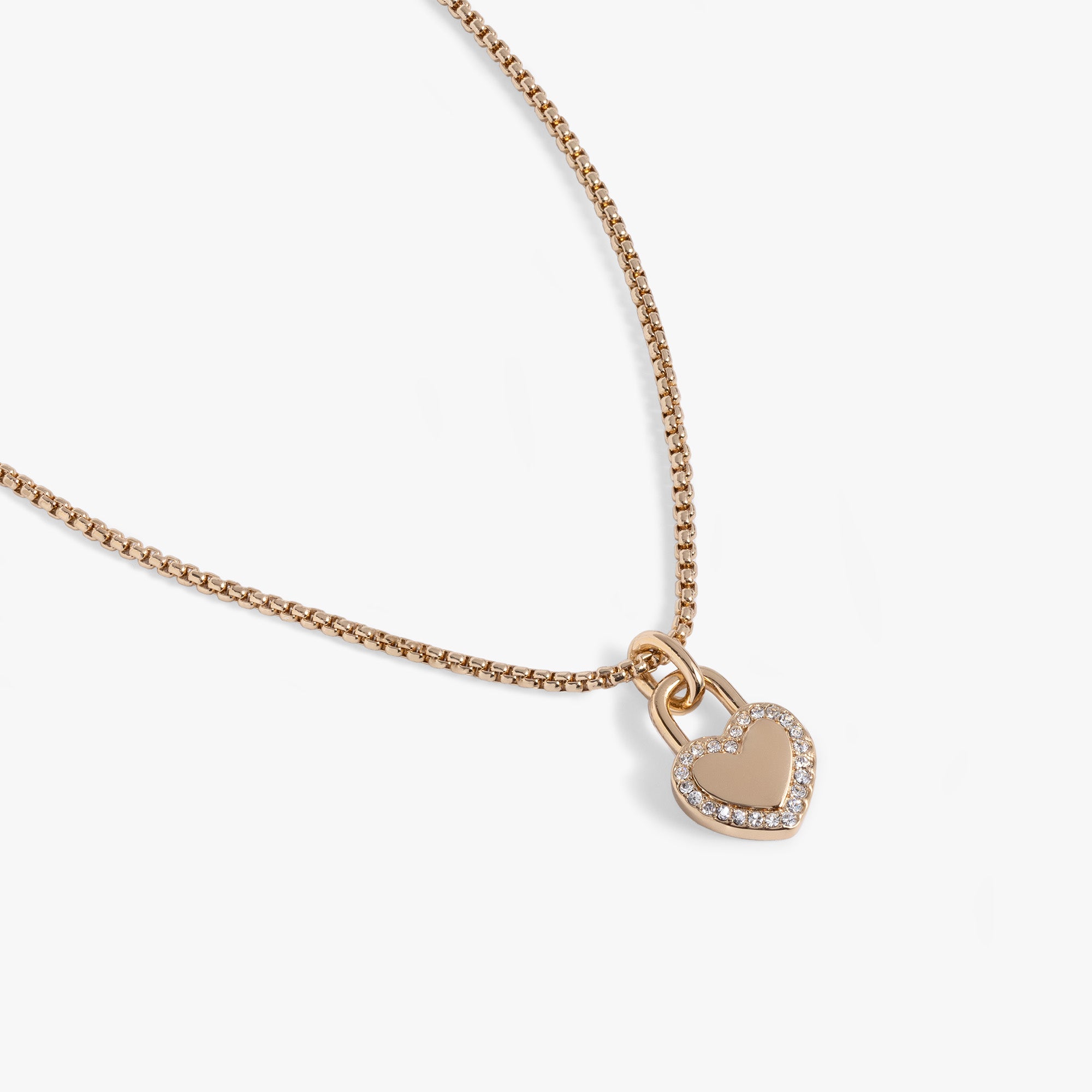 Follow Your Dreams Heart Lock Necklace - Romantic Gift for Her, Valentine's Day, Anniversary & Special Occasions