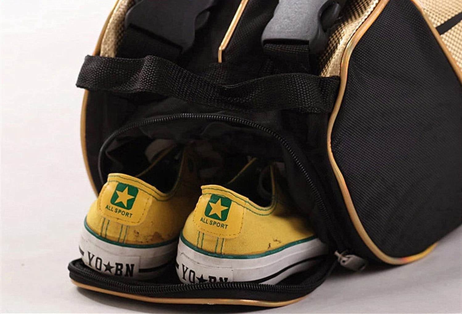 Premium 6-Racquet Tennis Bag - Large Single Shoulder Sports Duffel for Tennis, Badminton, Squash & Racquetball | Unisex Gym Equipment Bag with Shoe Storage Compartment | Ideal for Men, Women, Youth & Adults - Perfect for Court, Gym & Travel