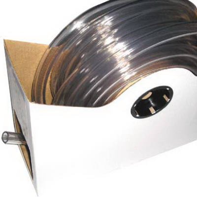 100 ft. Clear PVC Tubing - Flexible Vinyl Hose for Water, Air, and Chemical Transfer - Ideal for Home, Garden, and Industrial Use