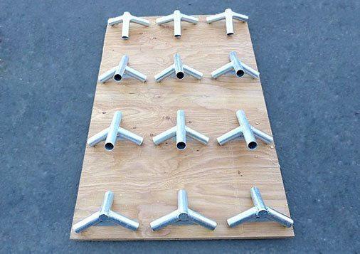 120º Wilderness Tent Angle Joint Kits & Angles - Durable Peak & Eaves Connectors for Camping, Hiking & Outdoor Adventures