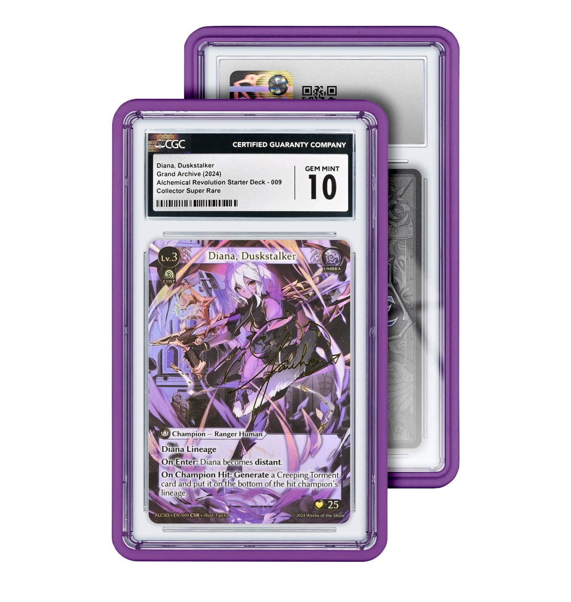 CGC Graded Guard 35 Pt Purple - Premium Comic Book Protector for Collectors & Display Cases