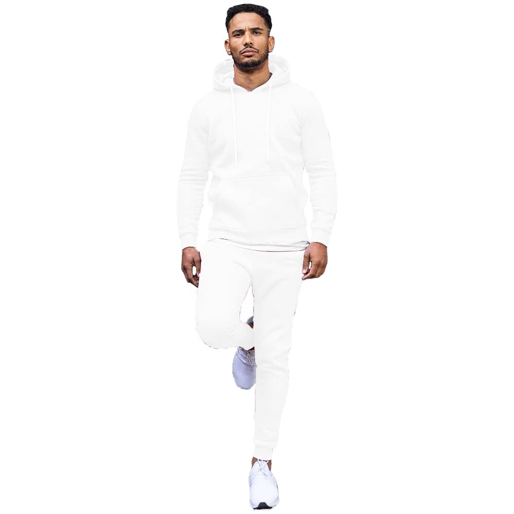 Men's Athletic Tracksuit Set - 2 Piece Casual Jogging Sweatsuit for Running, Gym & Lounge Wear | Breathable & Comfortable Workout Outfit