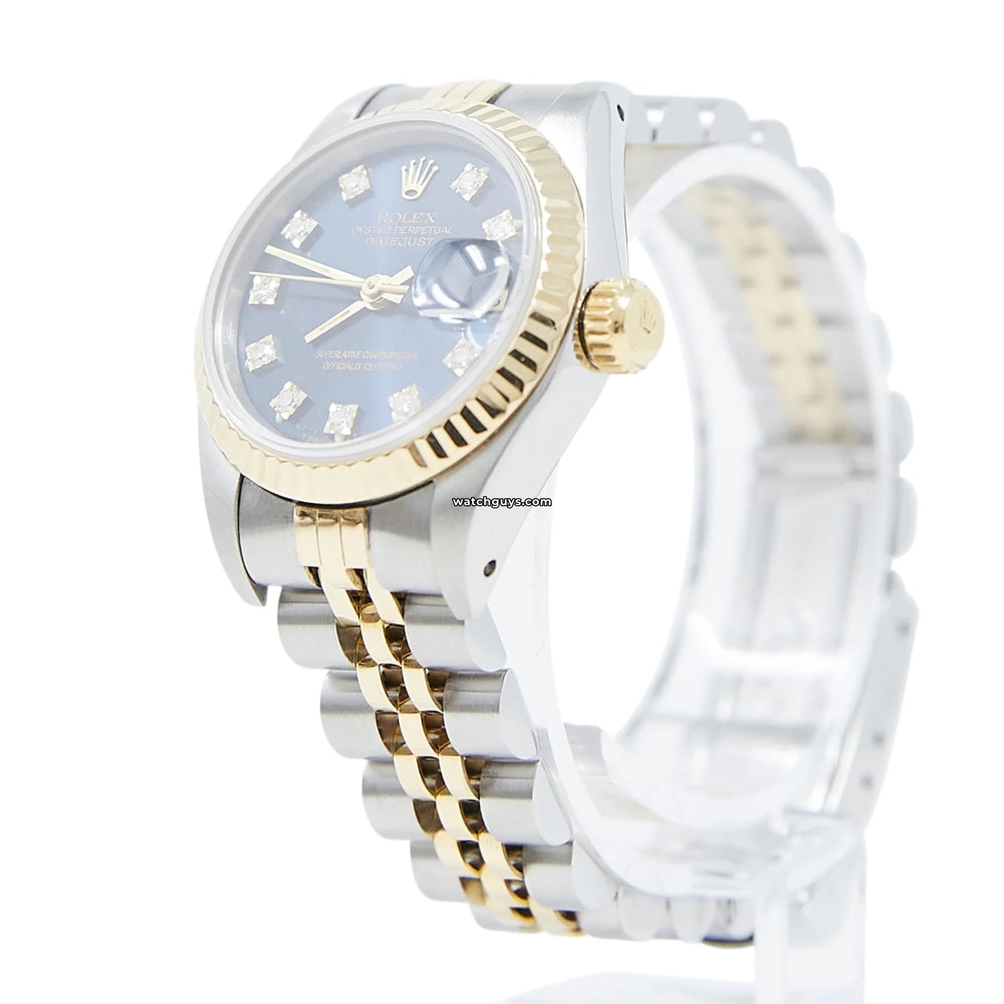 Rolex Datejust 69173 Ladies Watch - 26mm Blue Dial with Diamond Markers & Jubilee Bracelet - Perfect for Business, Gifts & Special Occasions