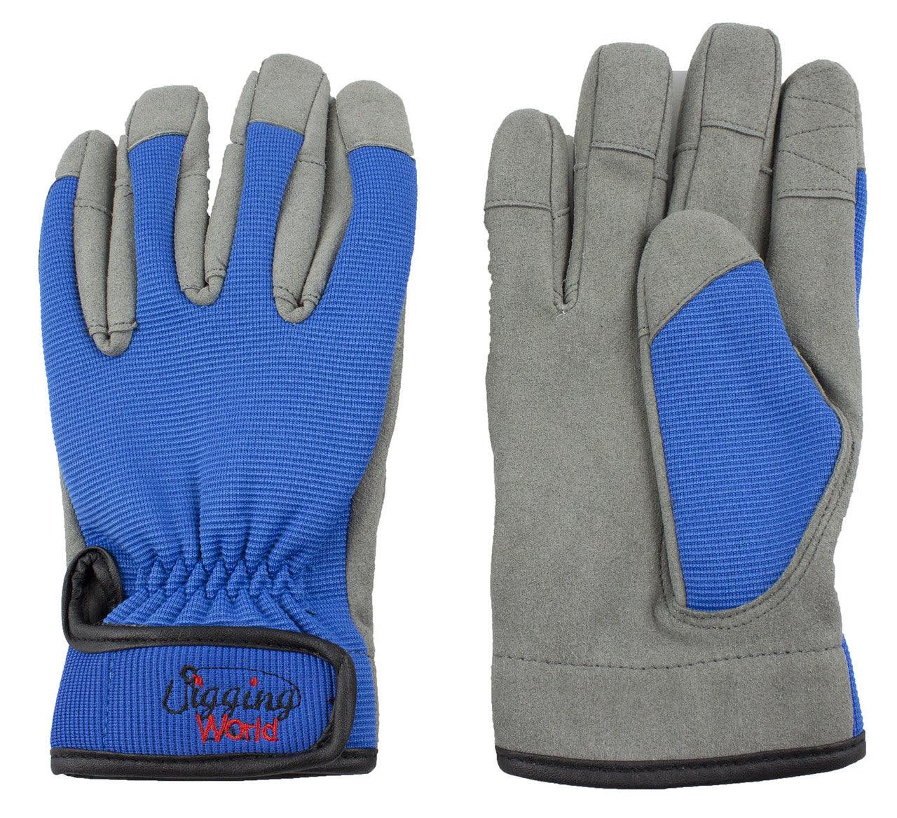 Jigging World Heavy Duty Fishing Gloves - Durable & Non-Slip for Saltwater & Freshwater Angling - Ideal for Deep Sea Fishing, Kayak Fishing & Ice Fishing Adventures