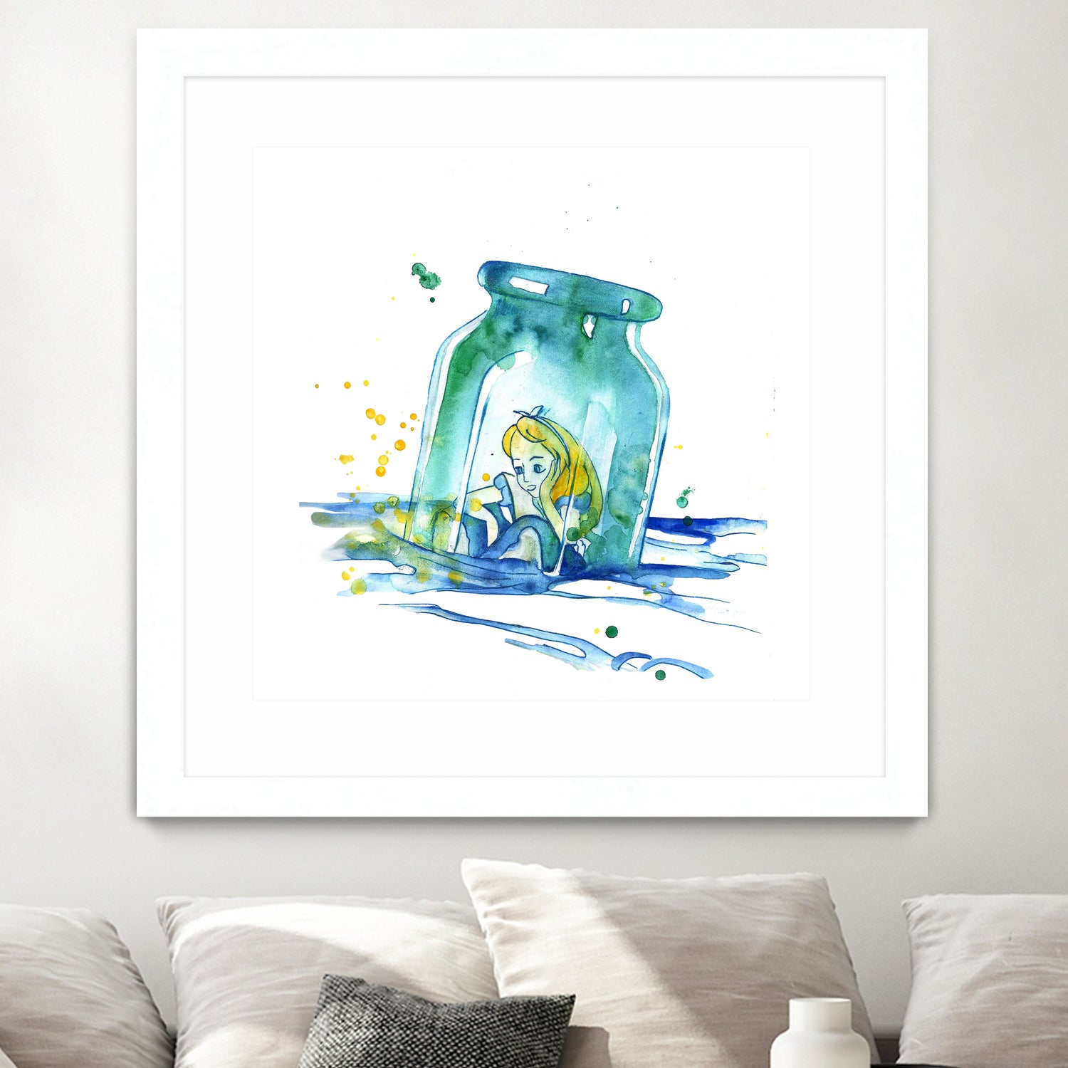 Alice In The Bottle - Premium Glass Bottle with Cork Stopper for Essential Oils, Perfume & DIY Crafts | Perfect for Home Decor, Gift Giving & Aromatherapy