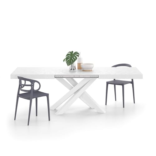 Concrete White Effect With White Legs