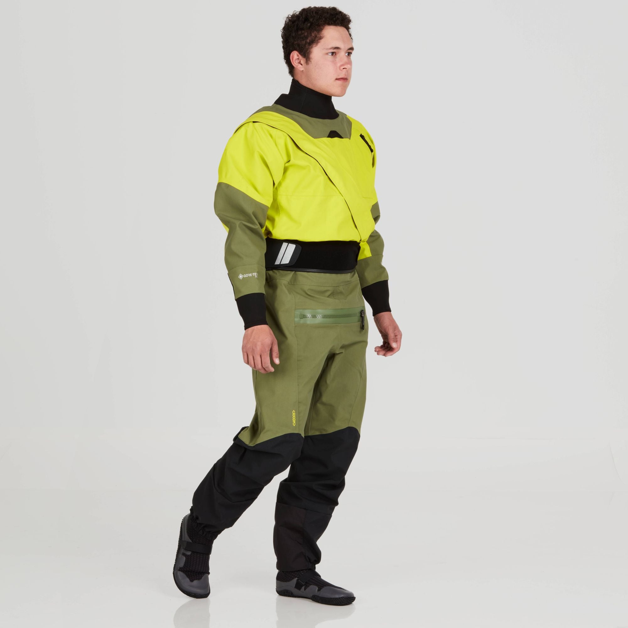 **Axiom Men's GORE-TEX Pro Dry Suit – Waterproof & Breathable Diving Suit for Scuba, Kayaking & Fishing**