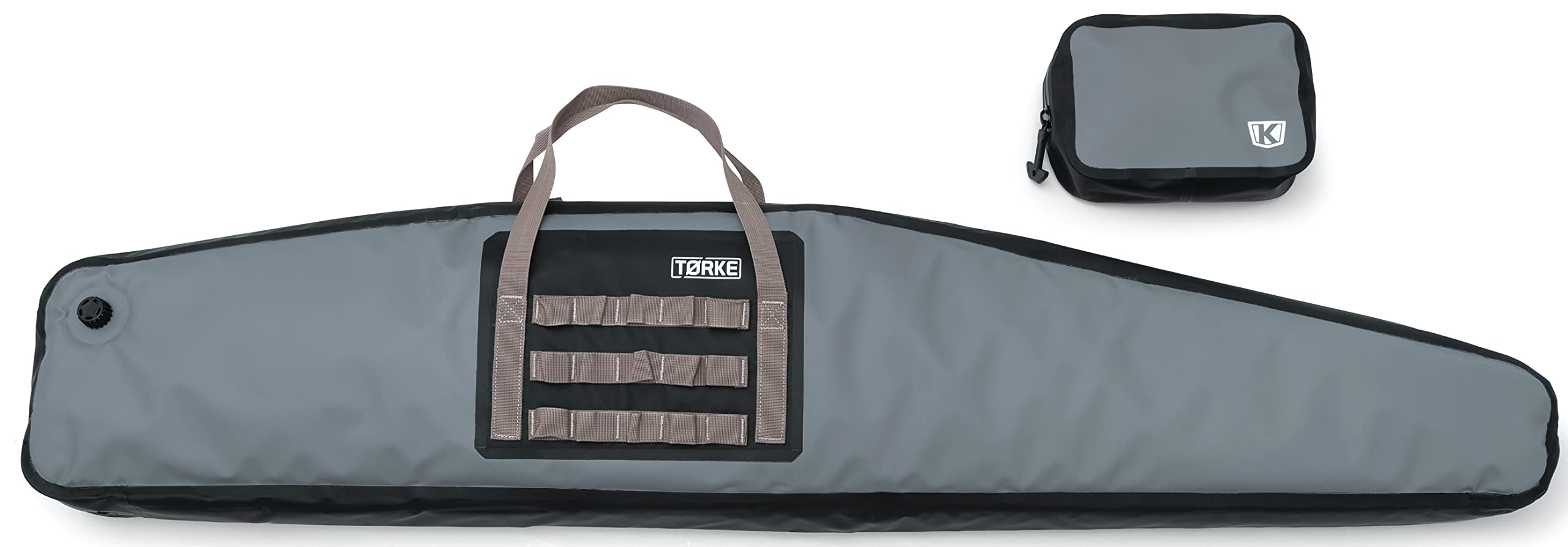 Kuryakyn 5178 Torke Dry Rifle Bag Plus - Waterproof Gun Case with Plush Padding for Firearm Protection | Hunting, Shooting Range & Outdoor Adventures (Black)