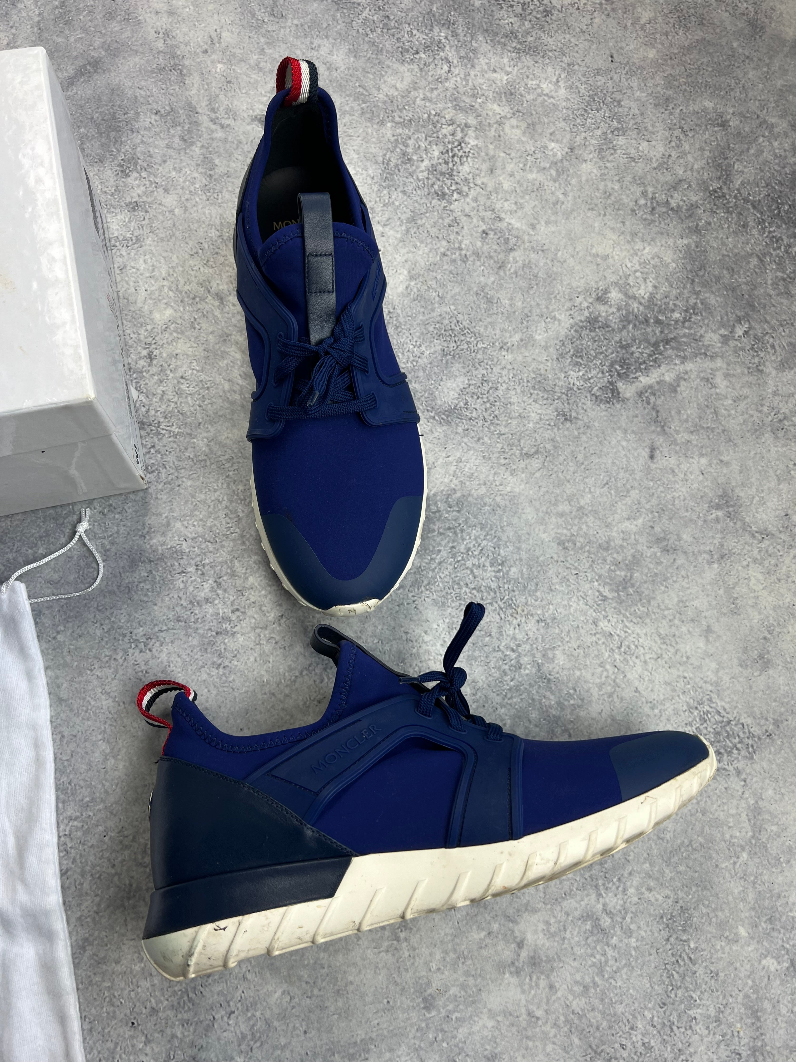 Moncler Blue Emilien Sneakers for Men - Stylish & Comfortable Casual Shoes for Walking, Travel & Everyday Wear