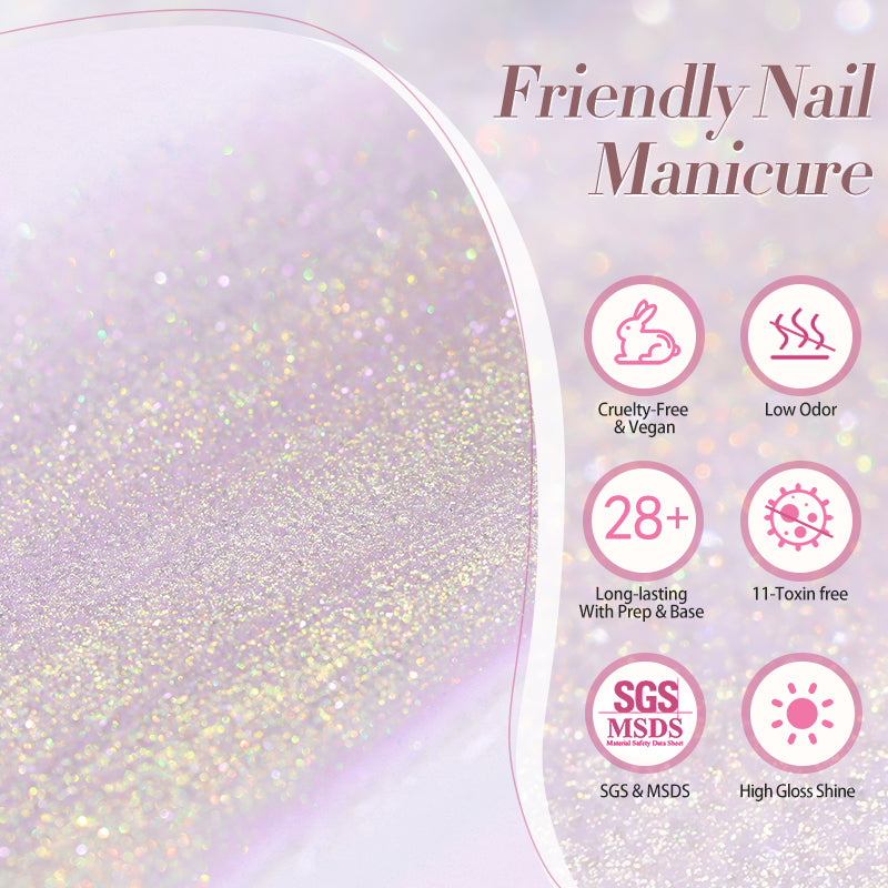 Aurora Gel Polish JG23 Dream Pink 10ml - Long Lasting Nail Polish for Salon & DIY Manicure at Home - Perfect for Wedding, Party & Special Occasions