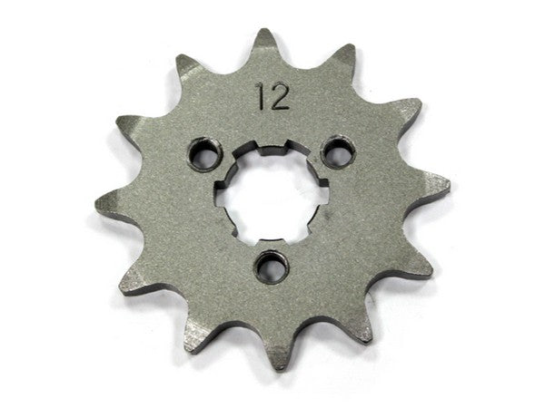 KAWASAKI KX125 94-10 Front Sprocket 12T JTF1445 S45C Carbon Steel Replacement - Perfect for Off-Road Motorcycle Racing & Trail Riding