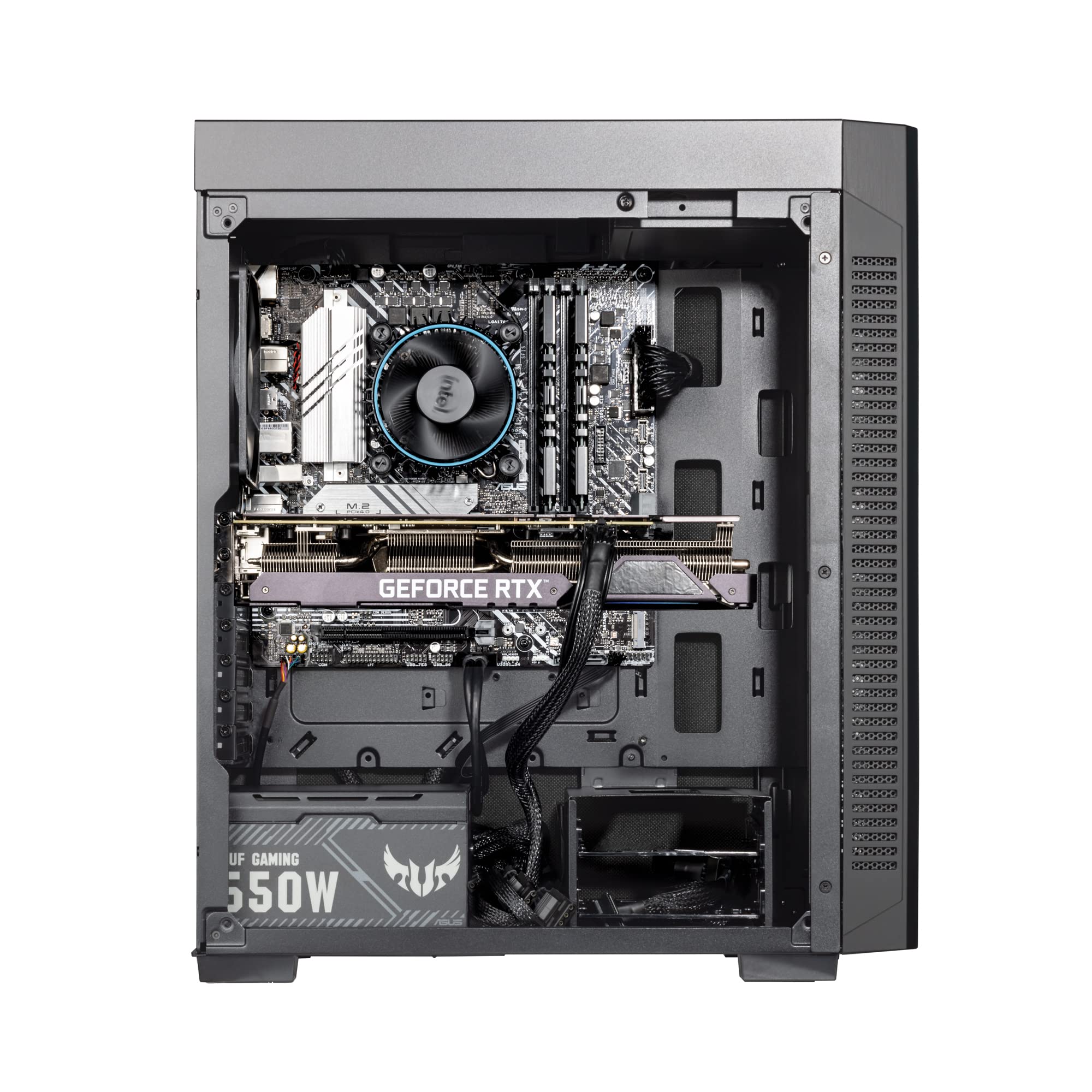Velztorm Pallidux Workstation Business Desktop PC - Intel i5-12400 6-Core, GTX 1050 Ti 4GB, 16GB DDR4, 1TB SSD + 2TB HDD, WiFi, BT 5.1, Win11 Pro - Ideal for Office Work, Graphic Design & Gaming (Model VELZ0055)