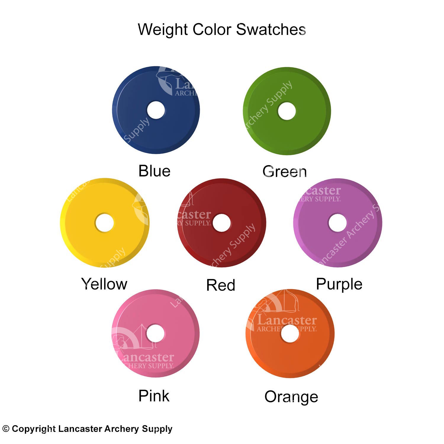 Bee Stinger 1 oz. Standard End Weights - 3 Pack (Multiple Colors) - Perfect for Archery Stabilizers & Bow Tuning