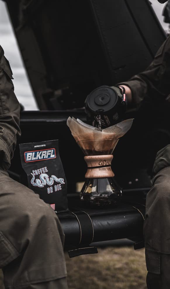 Black Rifle Coffee Company Coffee or Die Medium Roast Ground Coffee - 12 OZ Bag | Premium American Coffee for Home Brewing, Camping & Outdoor Adventures