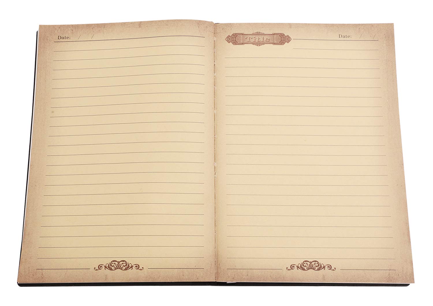 Clobeau Wizard Travelers Notebook - Premium Sketchbook & Journal for Artists, Writers & Students | Blank Diary, Sketch Book, Notepad & Scheduler | Perfect for Travel Journaling, Creative Writing & Art Projects