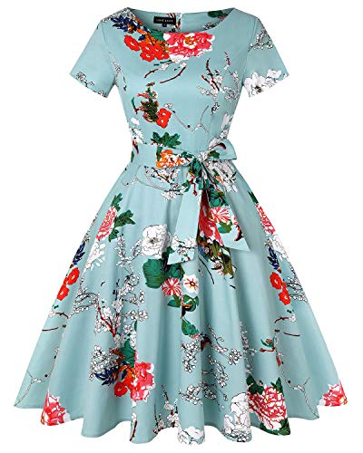 Short Sleeve - Floral Mint