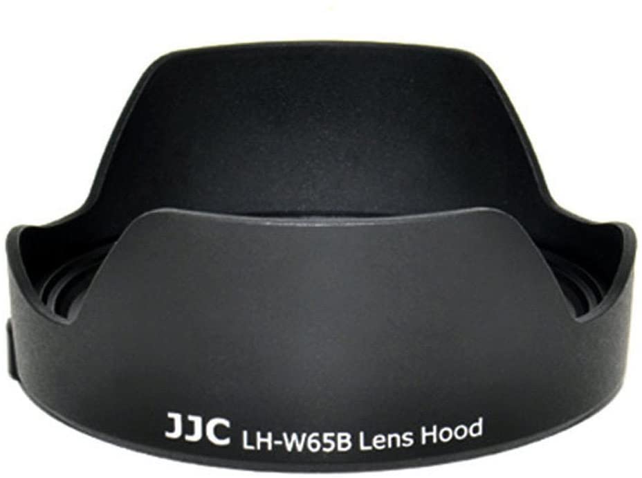 JJC EW-65B Lens Hood Compatible with Canon EF-S 10-18mm f/4.5-5.6 IS STM & Other Canon Lenses - Durable Petal-Shaped Lens Shade for Reducing Glare & Protecting Camera Lens (Perfect for Travel & Outdoor Photography)