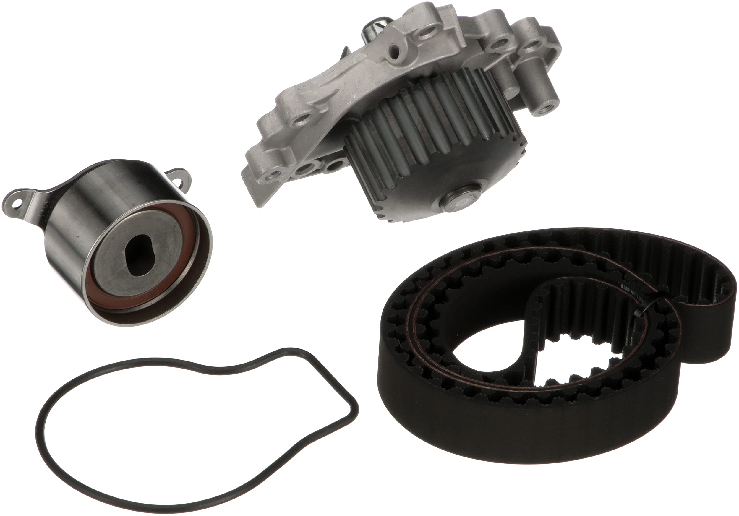 Gates TCKWP227 PowerGrip Premium Timing Belt Component Kit with Water Pump - Replacement for Ford, Chevy, Dodge - High Performance Engine Maintenance Kit for Smooth Operation